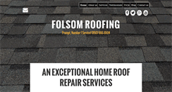 Desktop Screenshot of folsomroofingfl.com