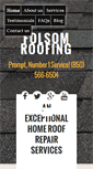 Mobile Screenshot of folsomroofingfl.com